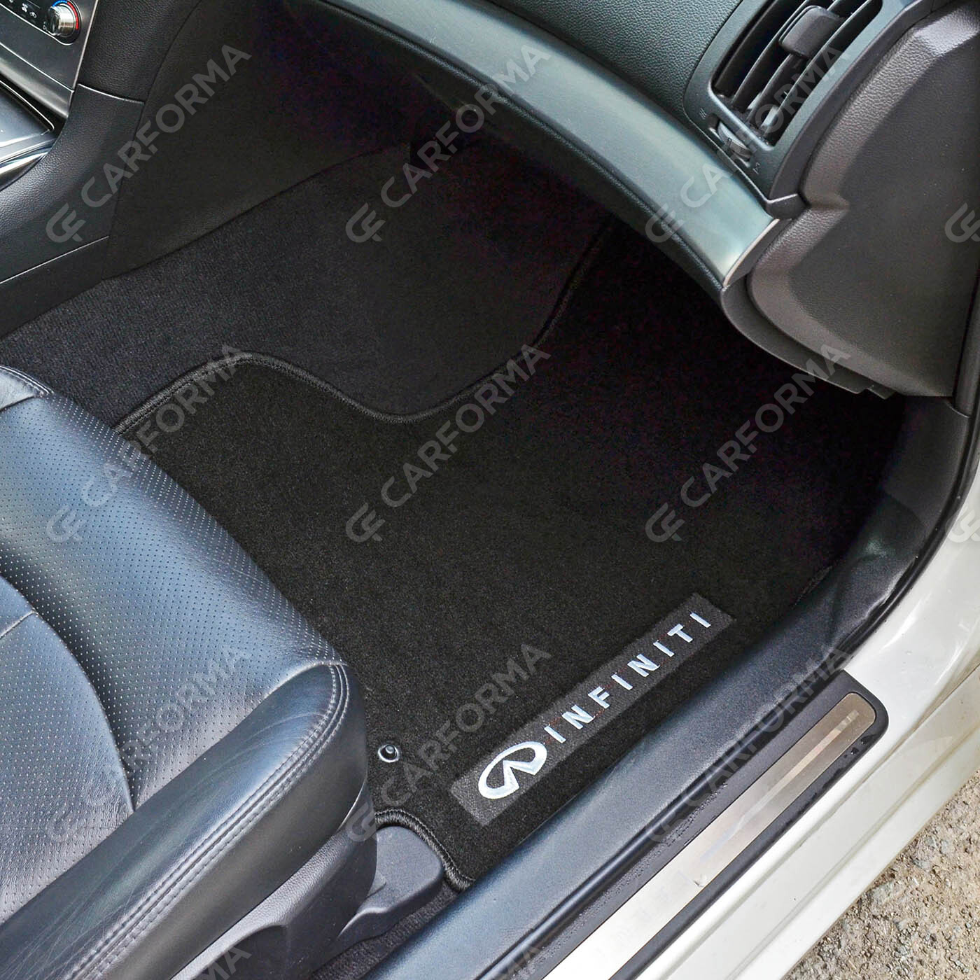 Ворсовые коврики на Infiniti G IV Седан 2006&nbsp;-&nbsp;2014 в Челябинске