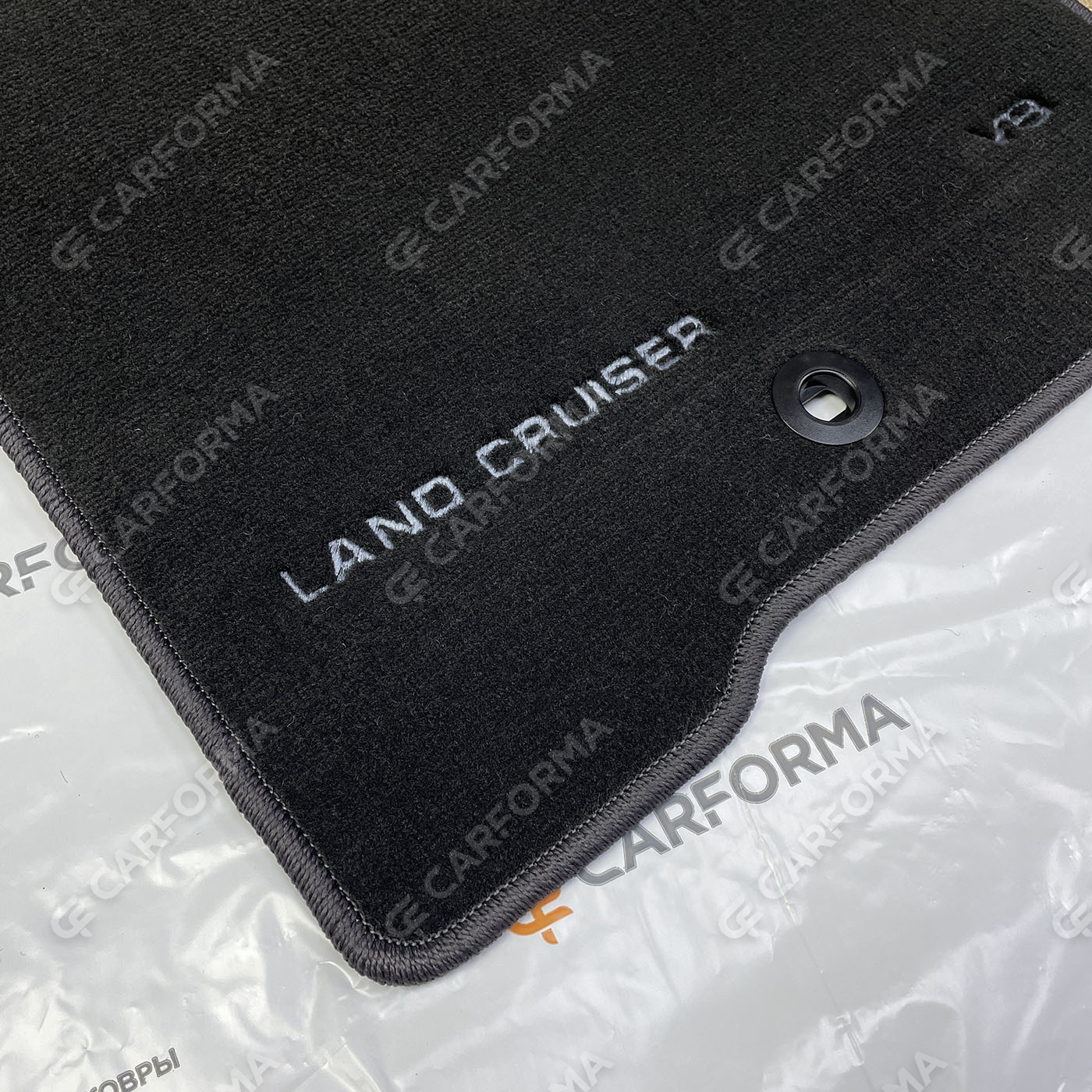 Ворсовые коврики на Toyota Land Cruiser 100 1998&nbsp;-&nbsp;2007 в Челябинске
