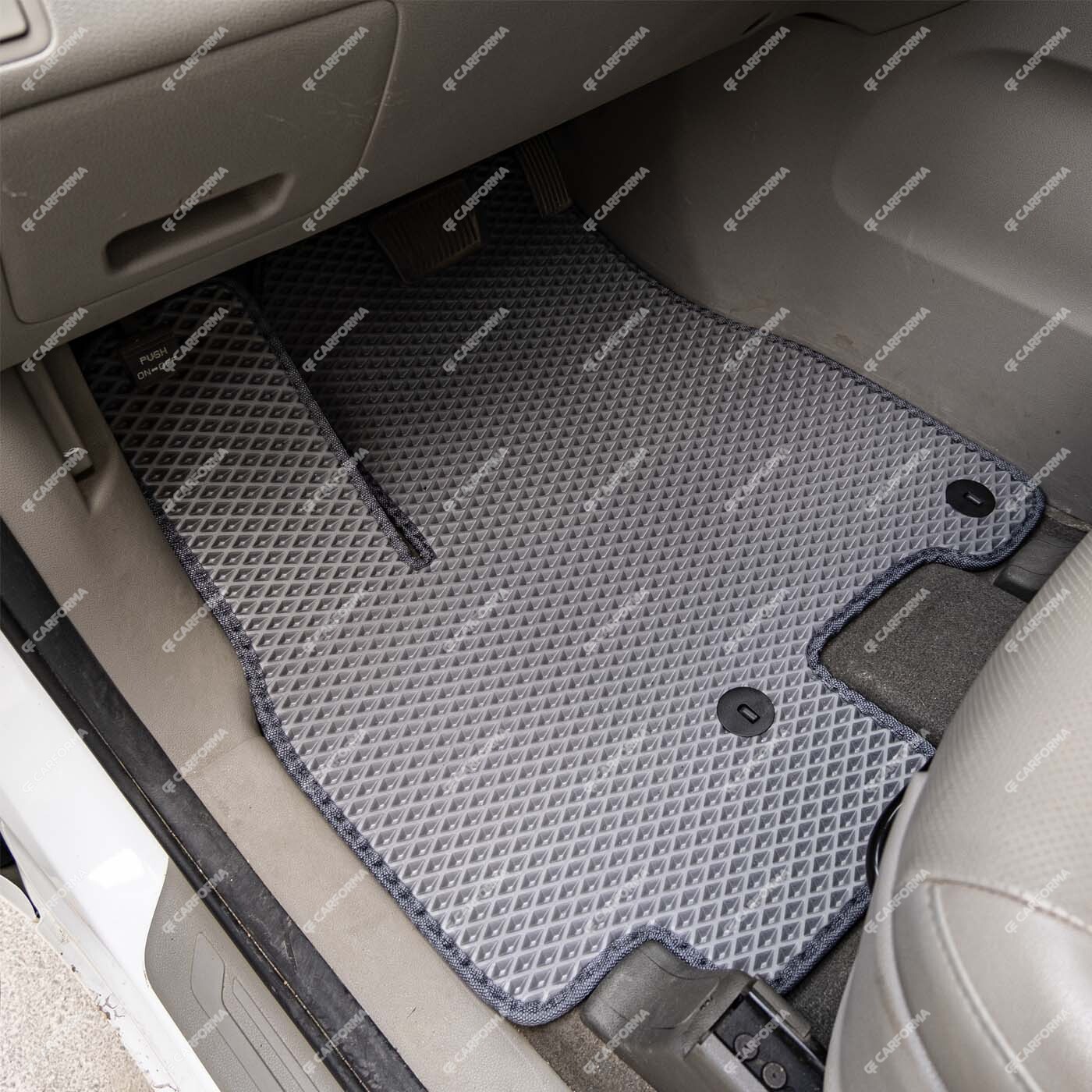 Ворсовые коврики на KIA Carnival III 7 мест 2014&nbsp;-&nbsp;2021 в Челябинске