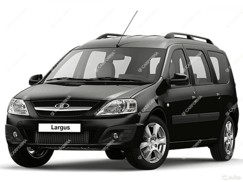 Ворсовые коврики на Lada (ВАЗ) Largus 2012 - 2025