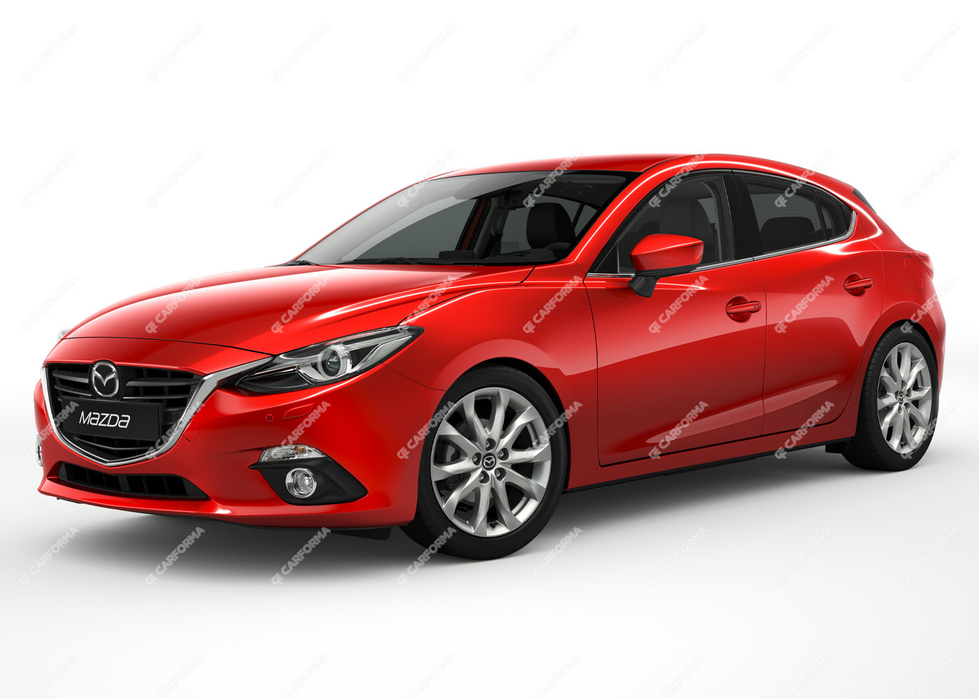 Ворсовые коврики на Mazda Axela III 2013 - 2019