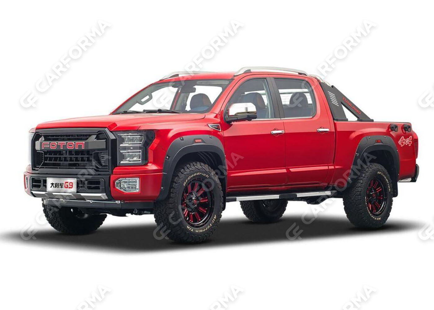 Ворсовые коврики на Foton Tunland G9 2021&nbsp;-&nbsp;2026 в Челябинске