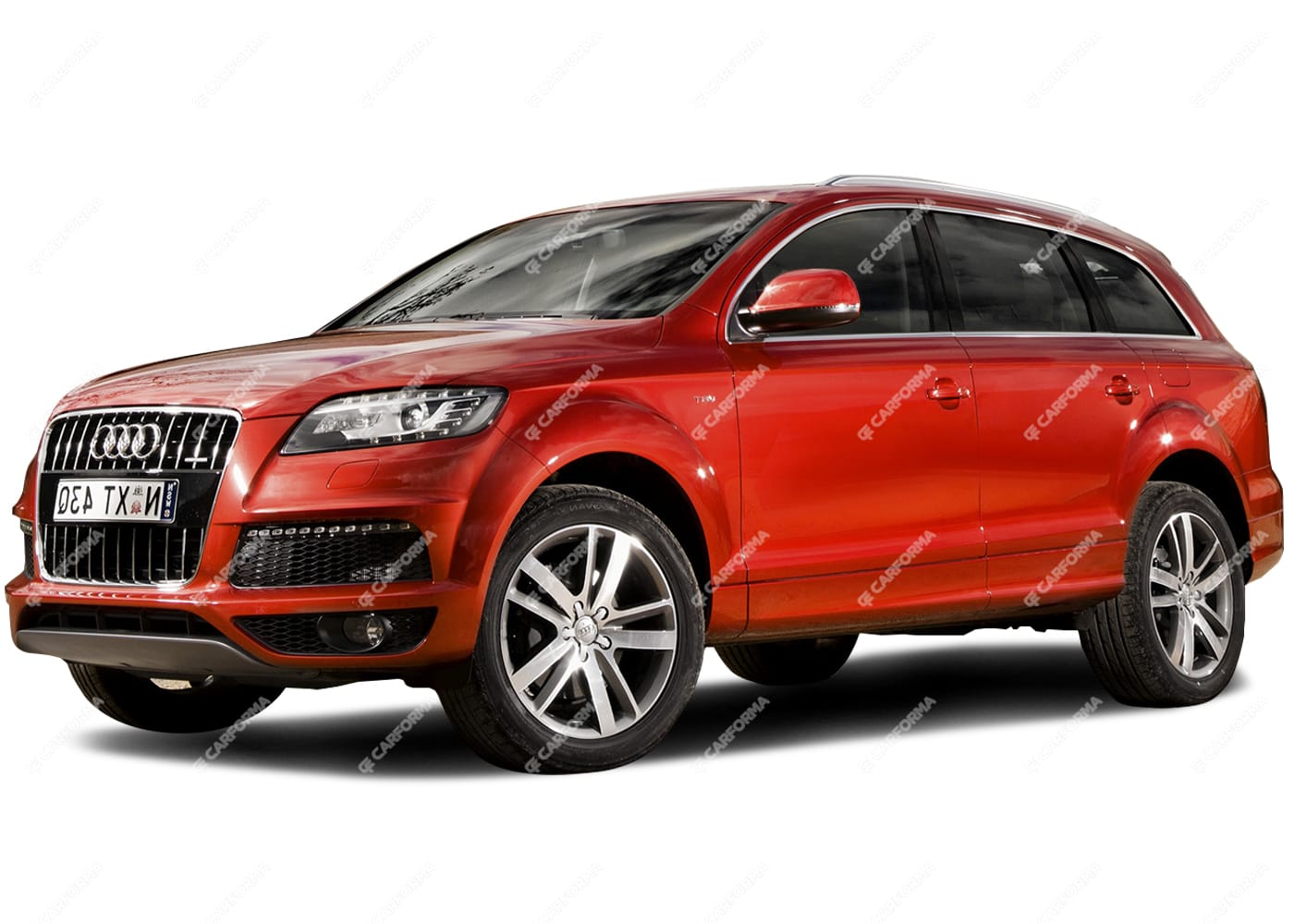 Ворсовые коврики на Audi Q7 I 2005 - 2015