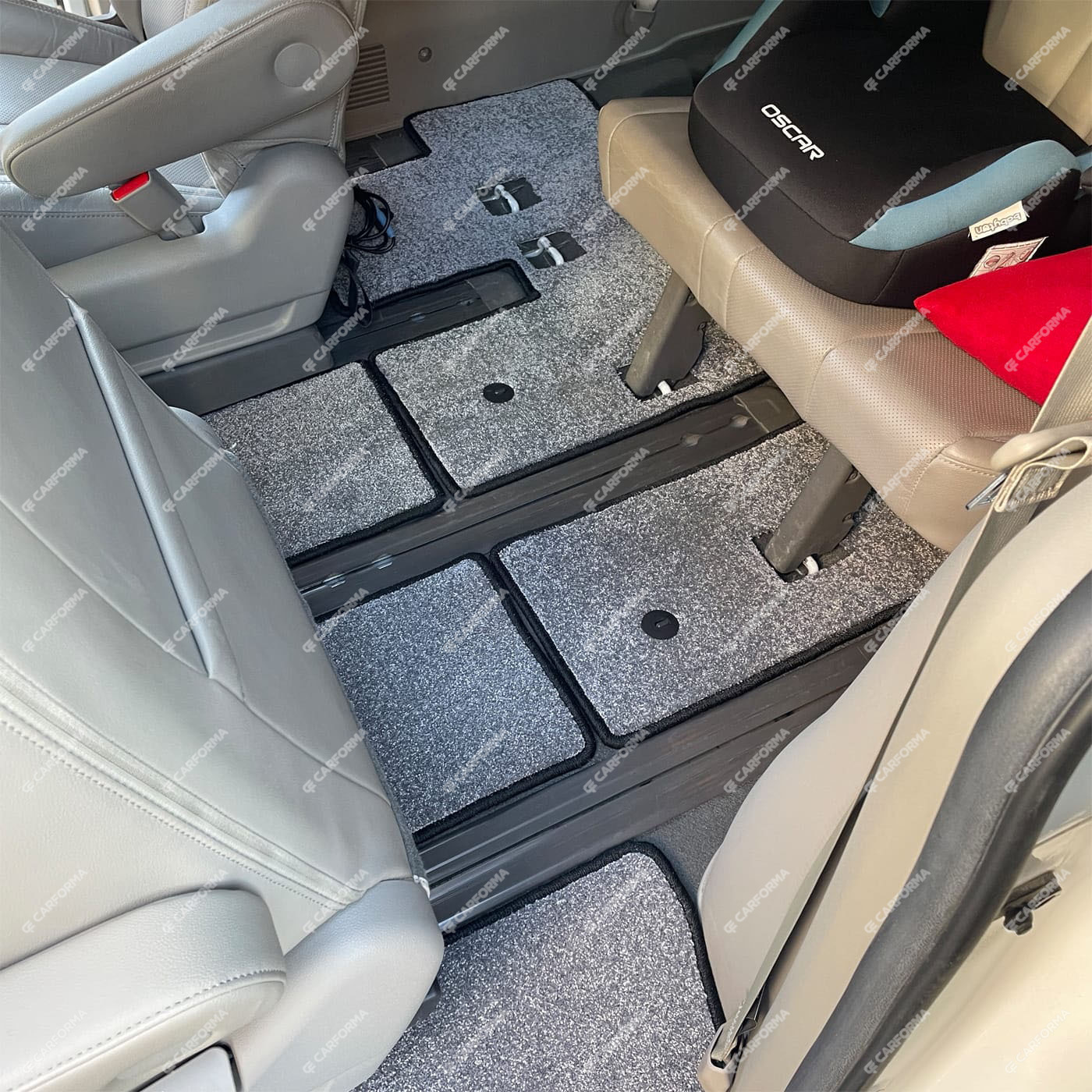 Ворсовые коврики на KIA Carnival III 7 мест 2014&nbsp;-&nbsp;2021 в Челябинске