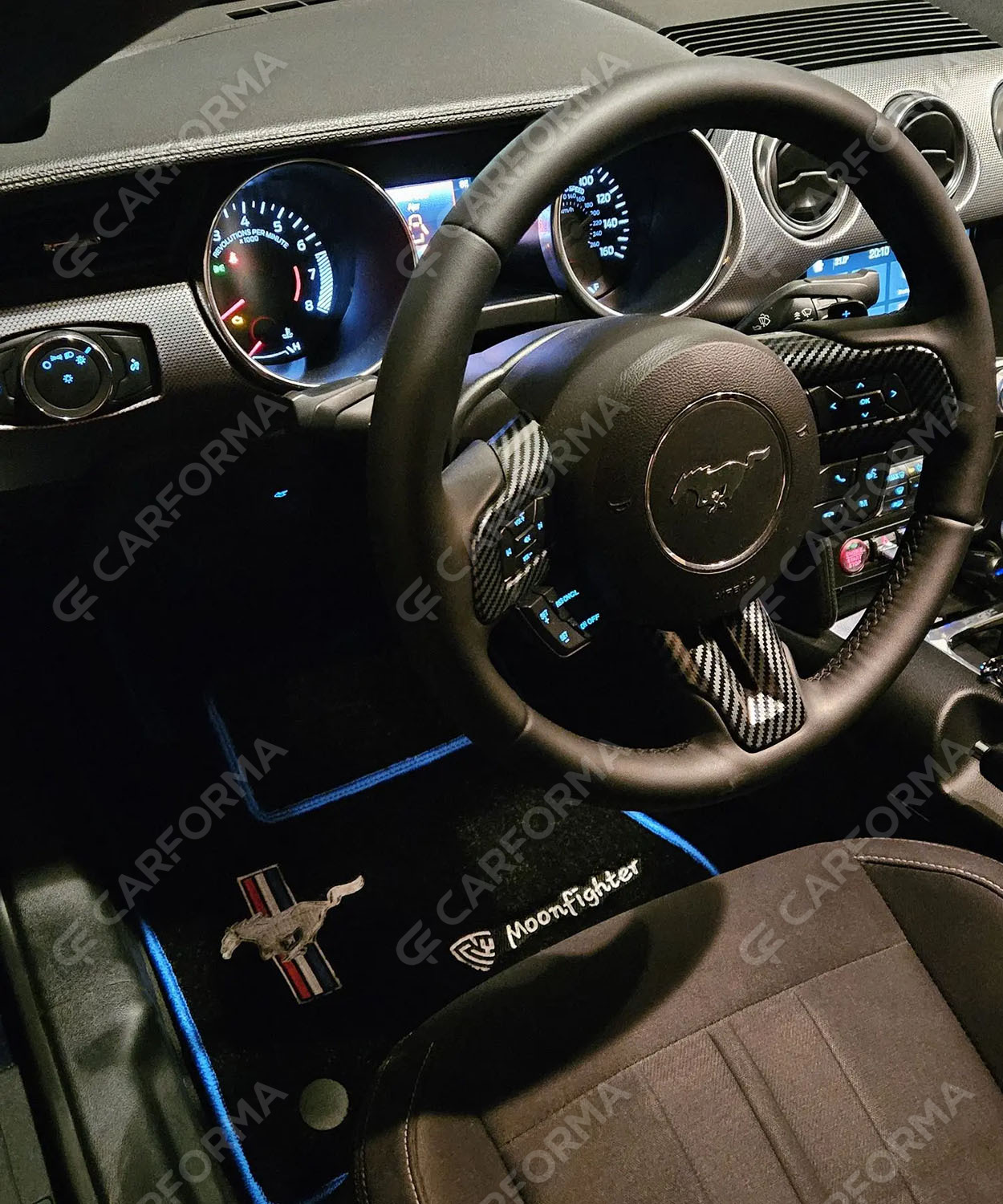 Коврики на Ford Mustang VI 2013&nbsp;-&nbsp;2023 в Челябинске