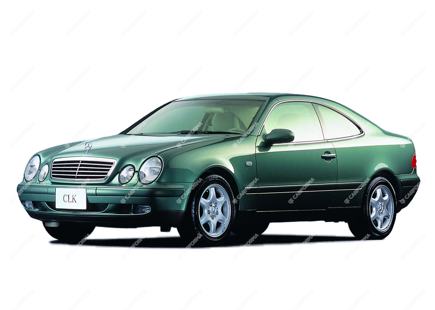 Ворсовые коврики на Mercedes CLK (C208) 1996 - 2003