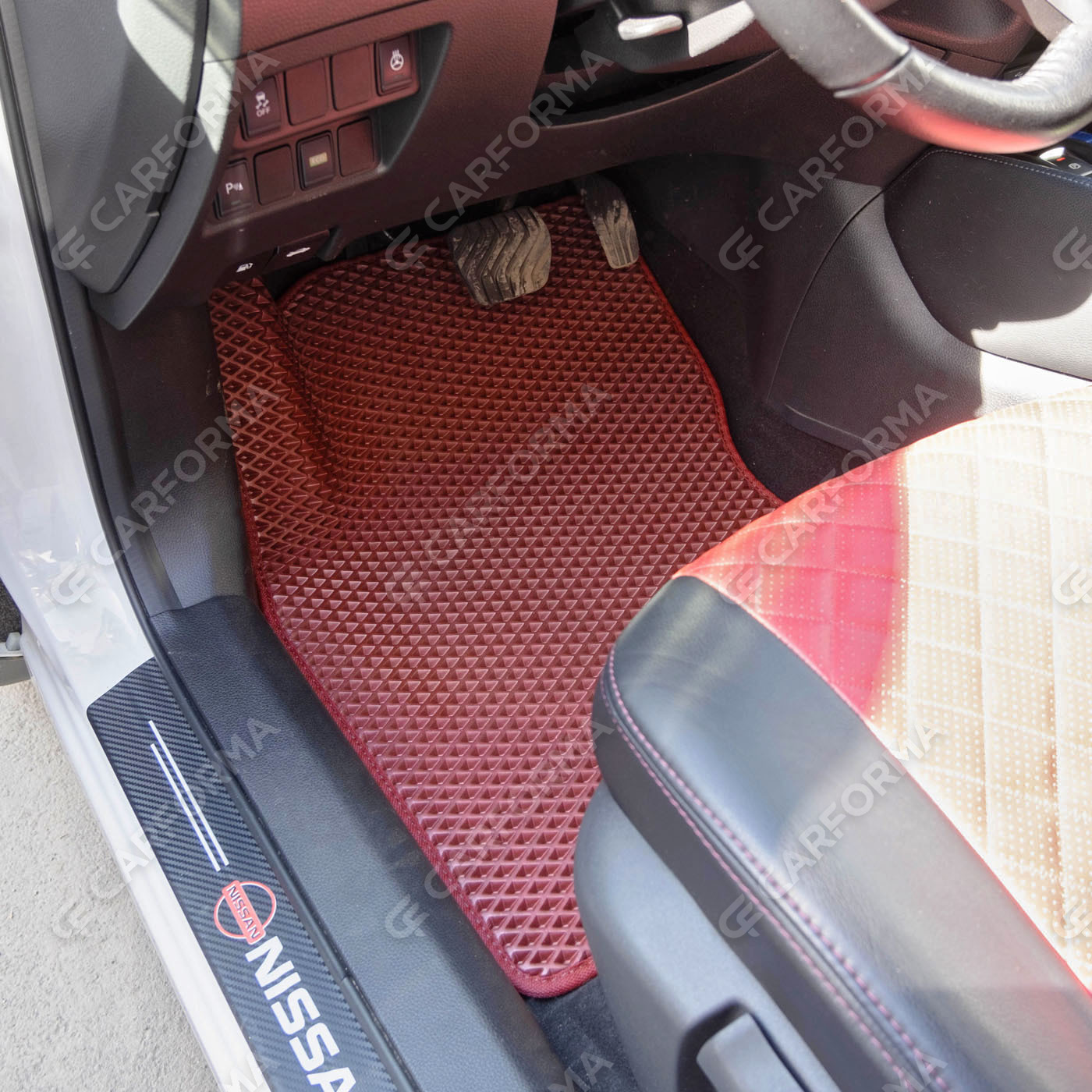 Водительские eva коврики Nissan Qashqai (J11) (Европа) 2013&nbsp;-&nbsp;2021 в Челябинске
