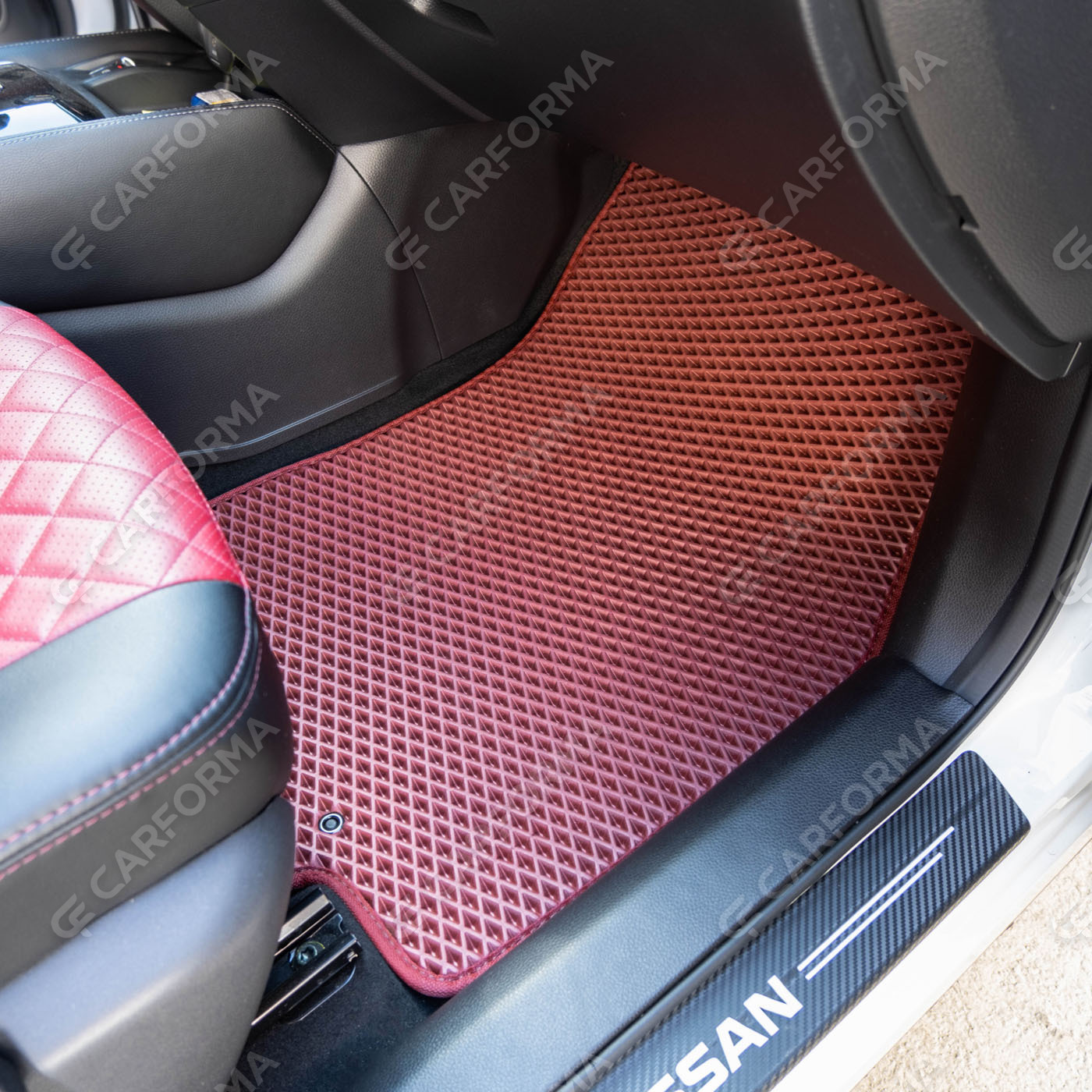 Водительские eva коврики Nissan Qashqai (J11) (Россия и Китай) 2015&nbsp;-&nbsp;2024 в Челябинске