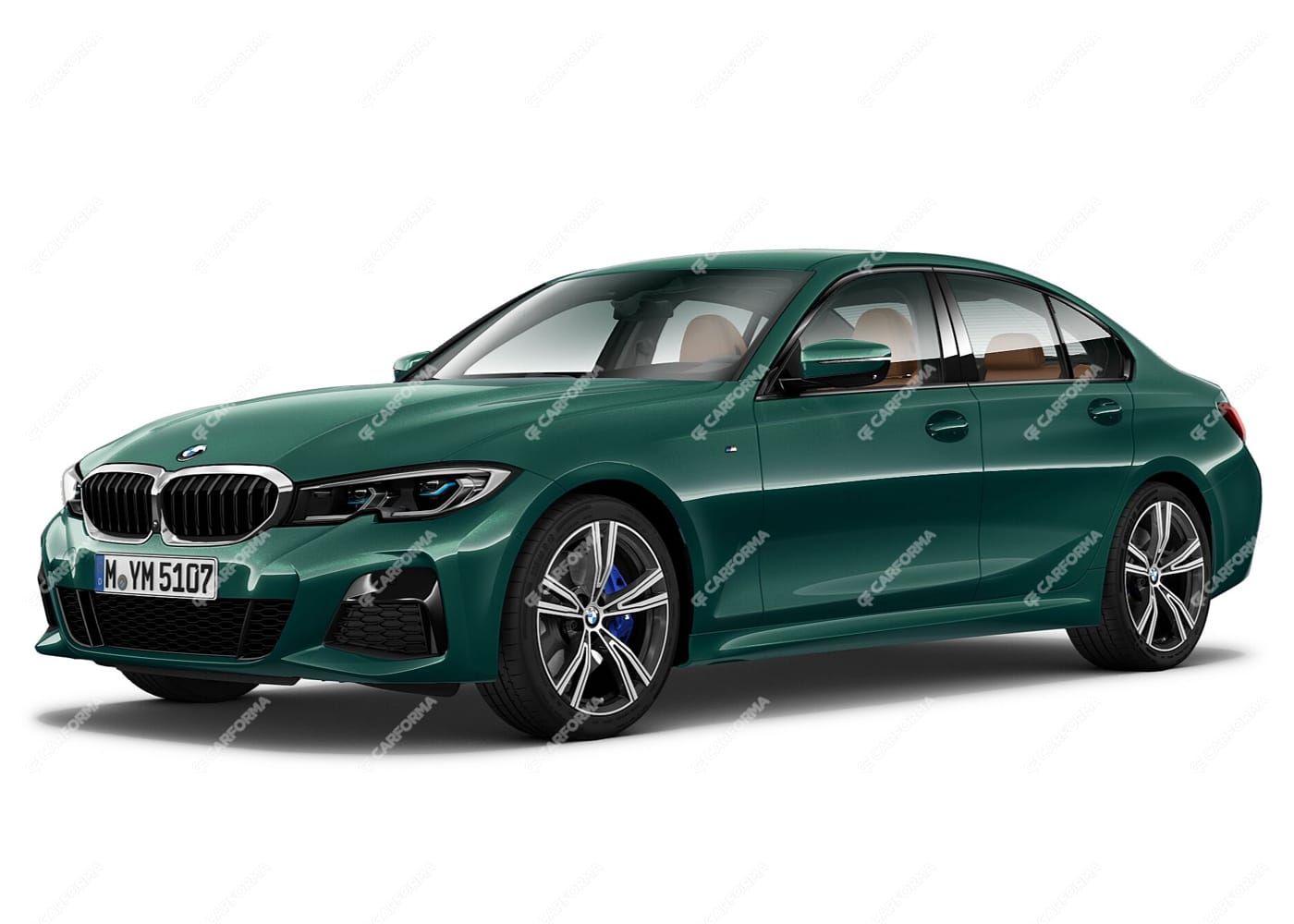 Ворсовые коврики на BMW 3 (G20/G21/G28) 2018 - 2025