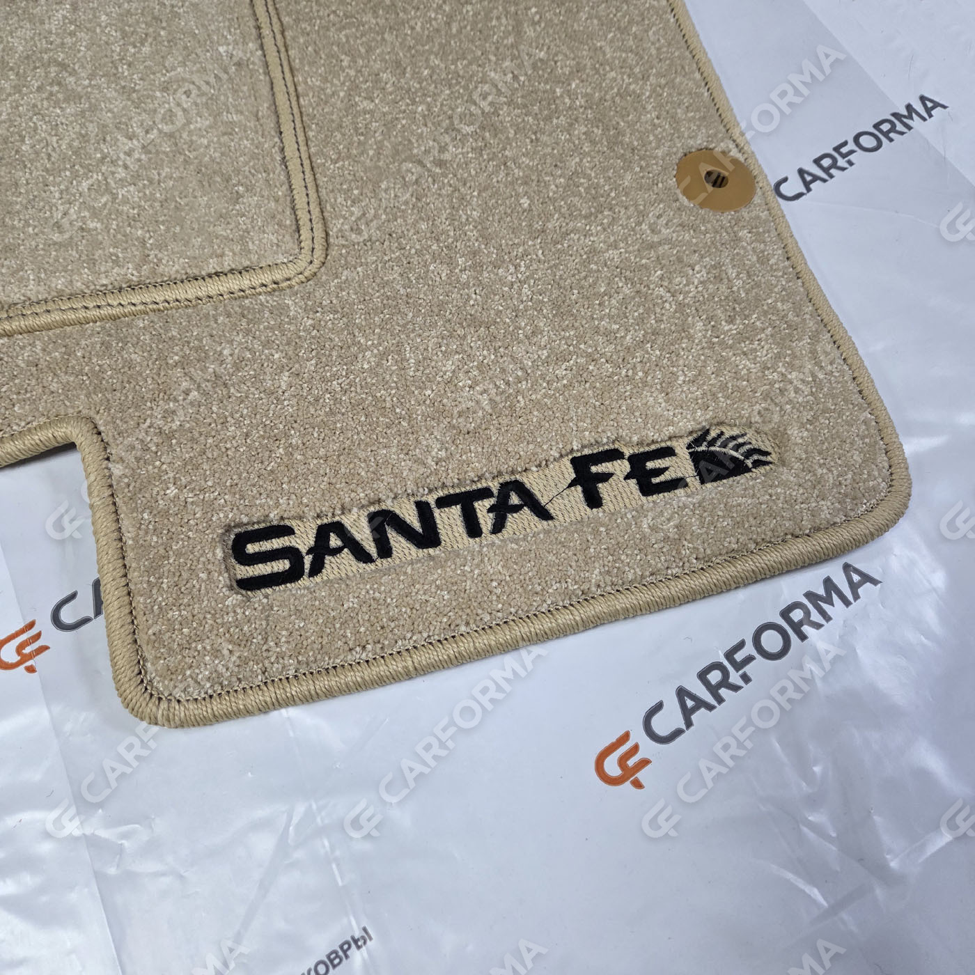 Водительские  коврики  Hyundai Santa Fe I 