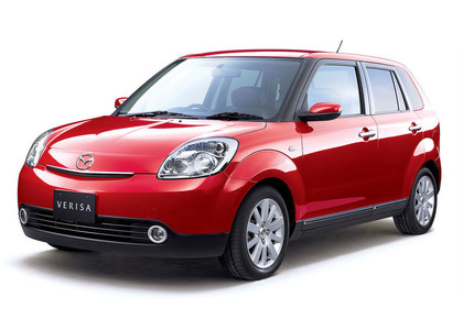 Ворсовые коврики на Mazda Verisa 2004 - 2015 в Челябинске