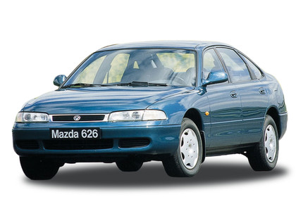 Ворсовые коврики на Mazda 626 1991 - 1997 в Челябинске