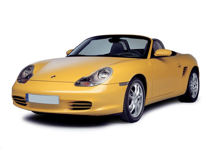 Ворсовые коврики на Porsche Boxster (986) 1996 - 2004 в Челябинске