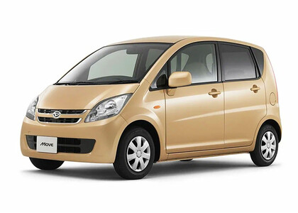 Ворсовые коврики на Daihatsu Move VI 2006&nbsp;-&nbsp;2010 в Челябинске
