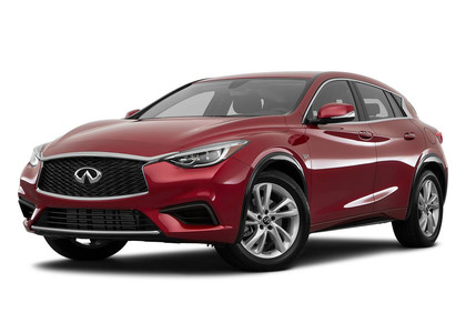 Ворсовые коврики на Infiniti QX30 2015 - 2019 в Челябинске