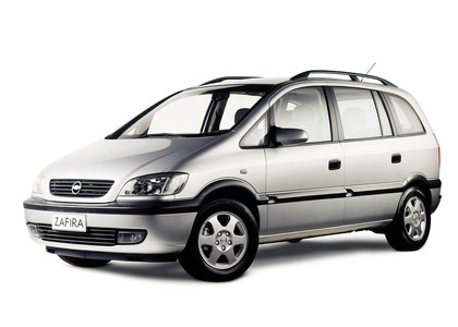 Ворсовые коврики на Opel Zafira A 1999 - 2006 в Челябинске