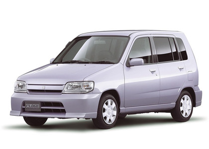 Ворсовые коврики на Nissan Cube I 1998 - 2002 в Челябинске