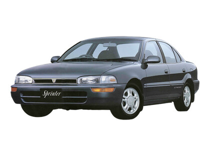 Ворсовые коврики на Toyota Sprinter (E10) 1991 - 2002 в Челябинске