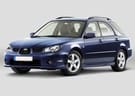 Ворсовые коврики на Subaru Impreza II 2000 - 2007 в Челябинске