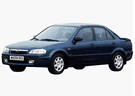 Ворсовые коврики на Mazda 323 1994 - 2000 в Челябинске