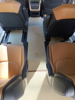 EVA коврики на KIA Carnival IV 11 мест 2020 - 2025 в Челябинске