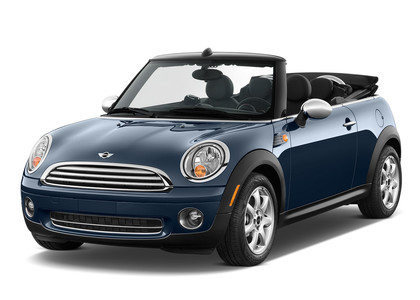 Ворсовые коврики на Mini Cooper Cabrio (R57) 2008 - 2015 в Челябинске