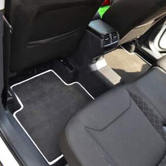 Ворсовые коврики на Volkswagen Tiguan Allspace 2016 - 2025 в Челябинске