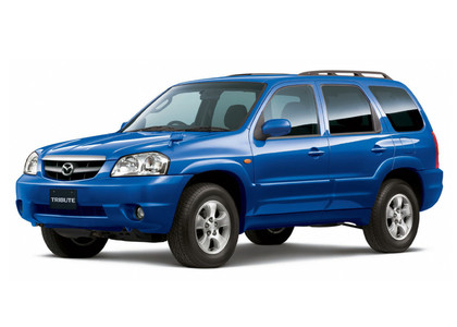 Ворсовые коврики на Mazda Tribute 2000 - 2007 в Челябинске