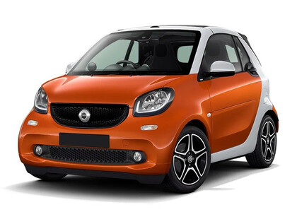 Ворсовые коврики на Smart Fortwo (C453) 2014 - 2025 в Челябинске
