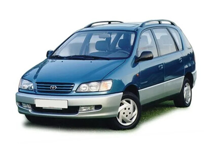 Ворсовые коврики на Toyota Picnic I 1996 - 2001 в Челябинске