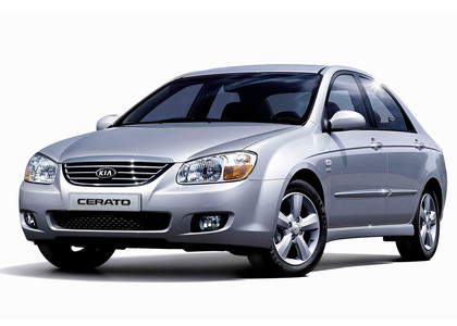 EVA коврики на KIA Cerato I 2004 - 2008 в Челябинске