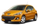 Ворсовые коврики на Peugeot 207 2006 - 2012 в Челябинске