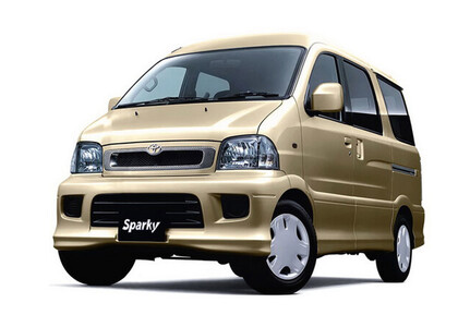 EVA коврики на Toyota Sparky 2000 - 2003 в Челябинске