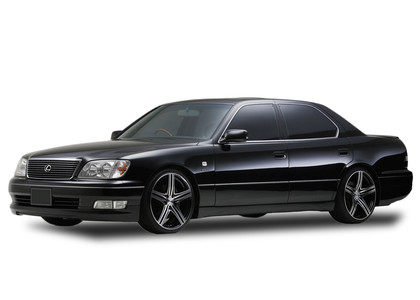 Ворсовые коврики на Lexus LS II 1994 - 2000 в Челябинске