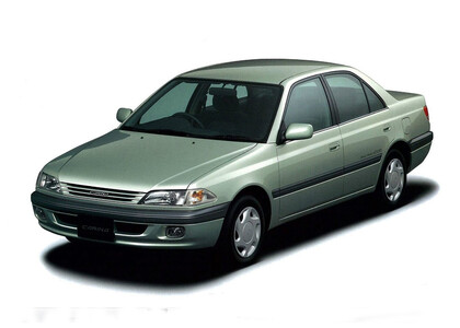 Ворсовые коврики на Toyota Carina (T21) 1996 - 2001 в Челябинске