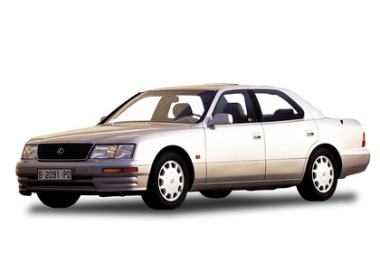 Ворсовые коврики на Lexus LS II 1994 - 2000 в Челябинске