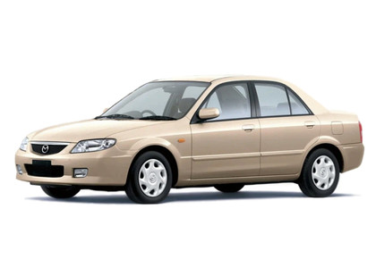 Ворсовые коврики на Mazda 323 1998 - 2003 в Челябинске