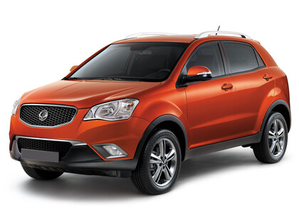 Ворсовые коврики на SsangYong Korando III 2010 - 2017 в Челябинске