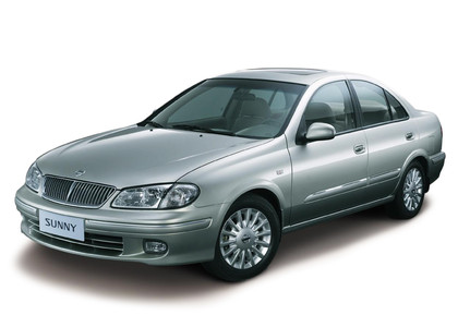 Ворсовые коврики на Nissan Sunny (N16) 2000 - 2005 в Челябинске