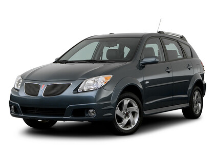 Ворсовые коврики на Pontiac Vibe I 2002 - 2008 в Челябинске