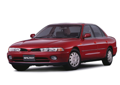 Ворсовые коврики на Mitsubishi Galant VII 1992 - 1996 в Челябинске