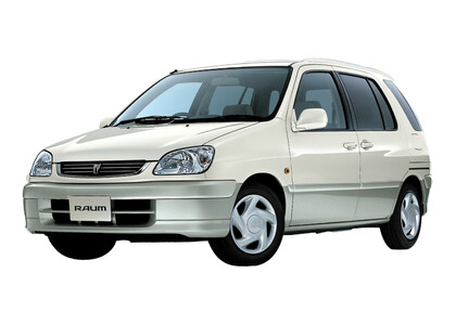 Ворсовые коврики на Toyota Raum I 1997 - 2003 в Челябинске