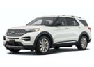Ворсовые коврики на Ford Explorer VI 2019 - 2025 в Челябинске