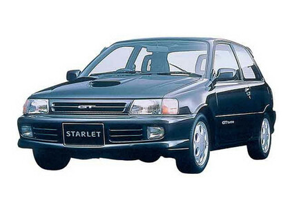 Ворсовые коврики на Toyota Starlet (P80) 1989 - 1995 в Челябинске