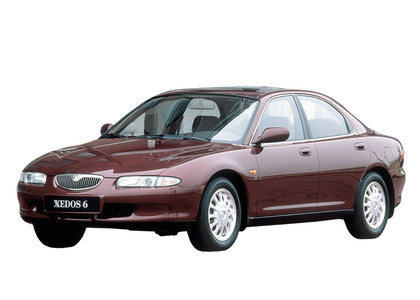 Ворсовые коврики на Mazda Xedos 6 1992 - 2000 в Челябинске