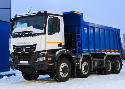 Ворсовые коврики на КамАЗ К5 узкая кабина 6595 2024 - 2025 в Челябинске