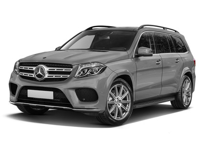 Ворсовые коврики на Mercedes GLS (X166) 2015 - 2019 в Челябинске