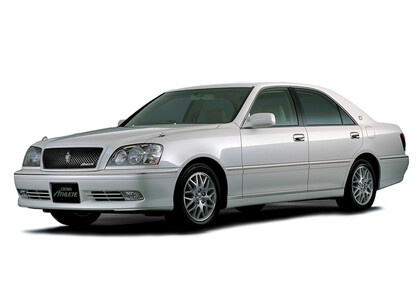 Ворсовые коврики на Toyota Crown (S170) 1999 - 2007 в Челябинске