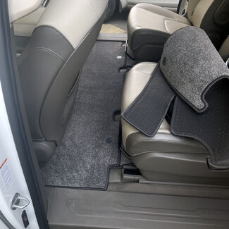 EVA коврики на KIA Carnival IV 11 мест 2020 - 2025 в Челябинске