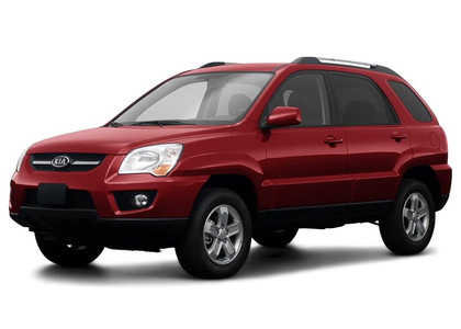 Ворсовые коврики на KIA Sportage II 2004 - 2009 в Челябинске